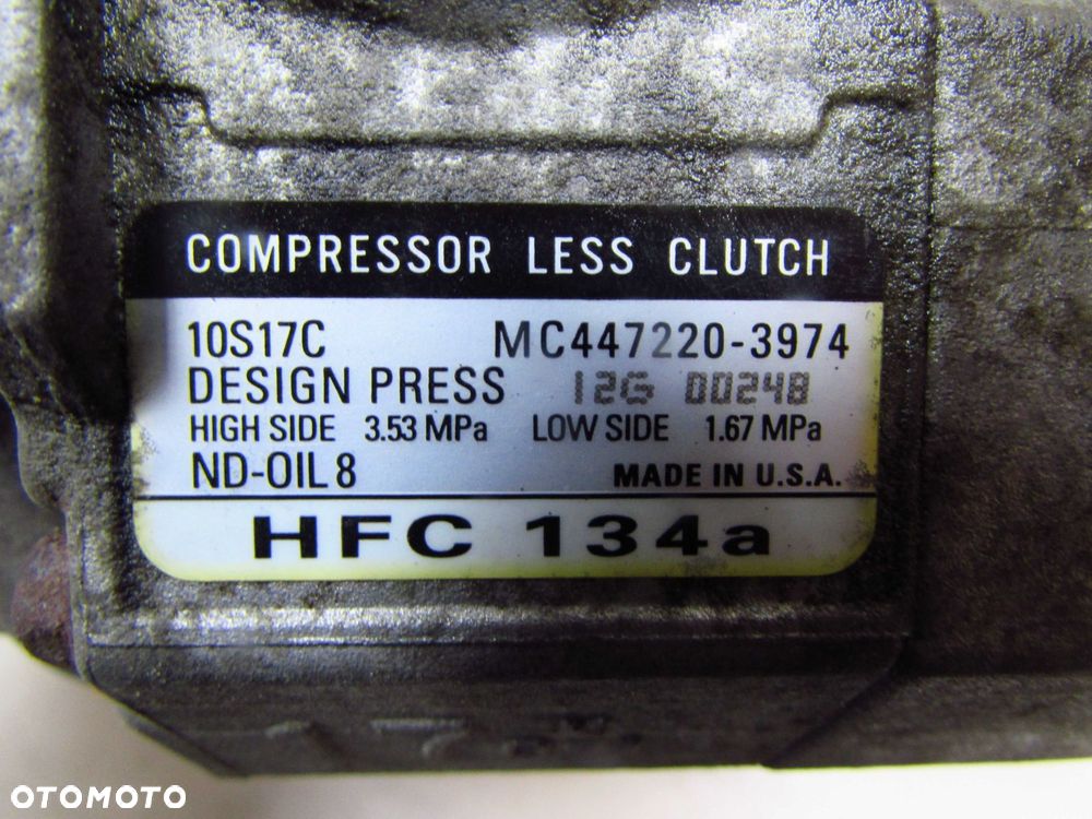 JEEP CHEROKEE KJ LIBERTY 01-08 2.8 SPREZARKA KOMPRESOR KLIMATYZACJI 447220-3974 - 7