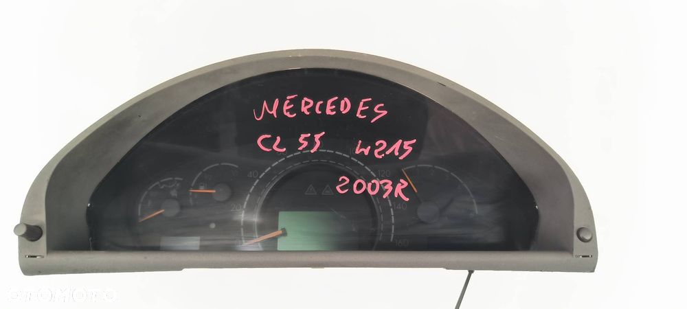 LICZNIK ZEGAR MERCEDES W215 1031098050 - 2