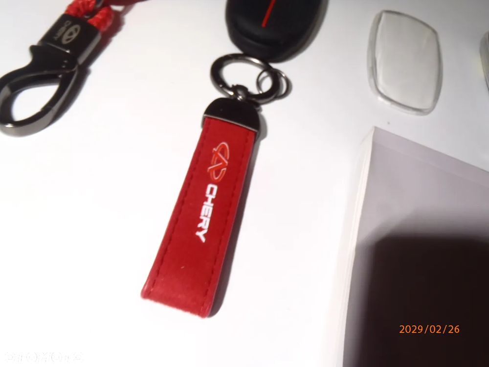 etui silkon gumowe pokrowiec zabezpieczenie breloczek do kluczy zawieszka na pilota OMODA 5 CHERY C5 Omoda & Jaecoo 7 - 13