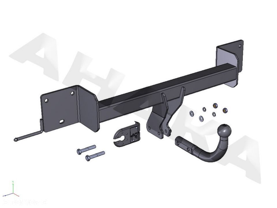 Hak Holowniczy Odkręcany Do Bmw X1 E84 2009-2015 - 4