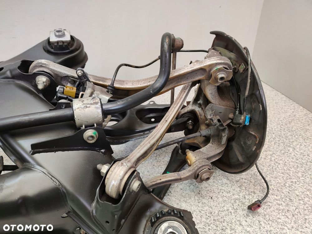 MERCEDES E KLASA W212 ZAWIESZENIE TYLNE KOMPLETNE WÓZEK ORYGINALNE IDEALNE - 4