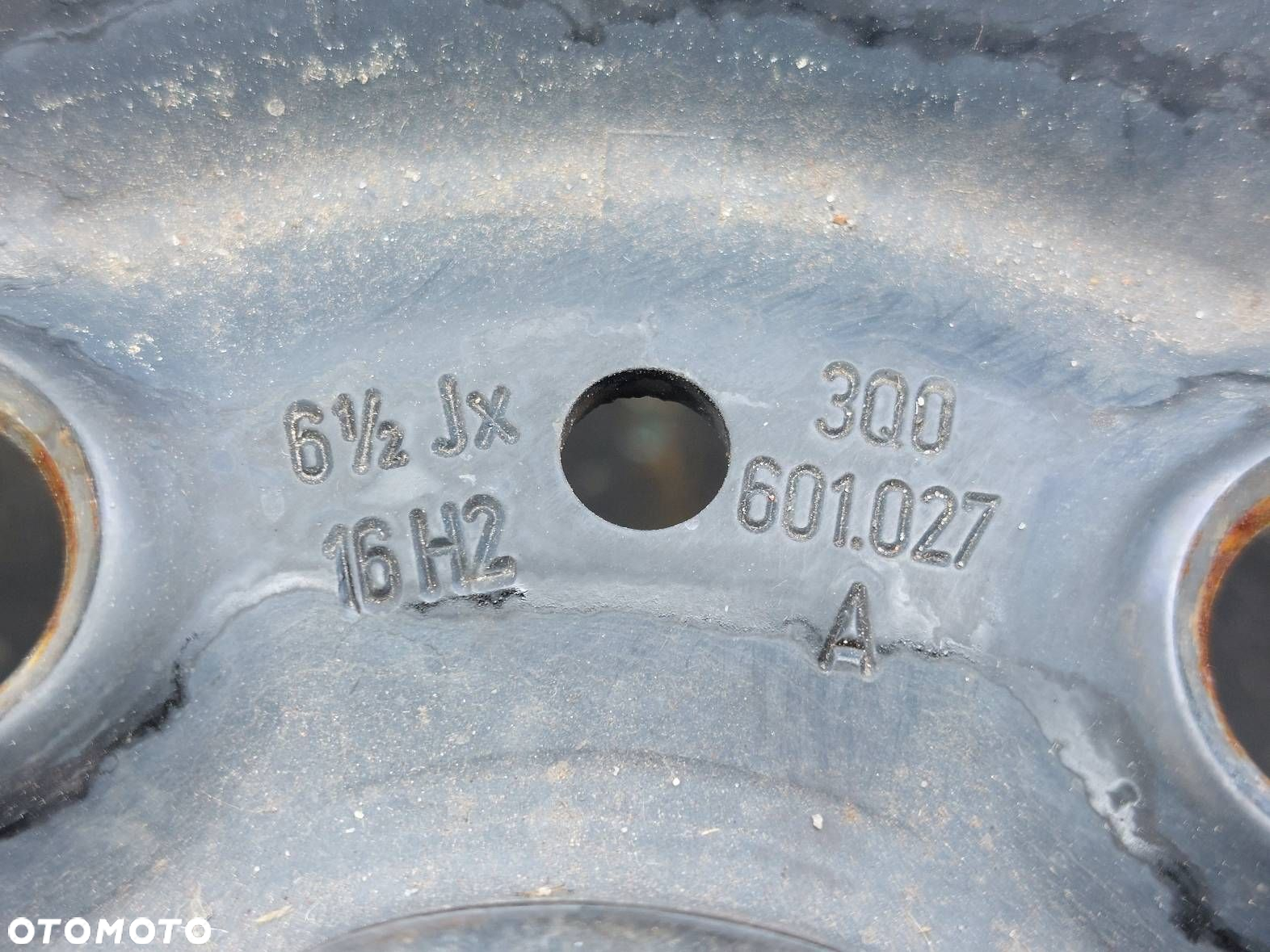 FELGA STALOWA 2 SZT 5x112 6,5Jx16 ET41 FI57,1 VOLKSWAGEN 3Q0601027C - 4