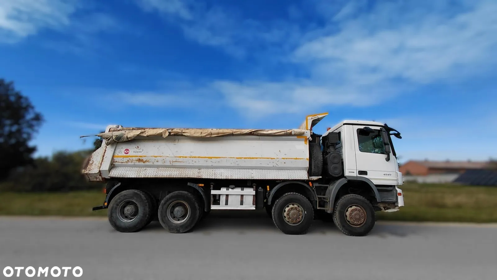 Mercedes-Benz WYWROTKA  4141  KH KIPER 8X8 ZAMIANA - 19