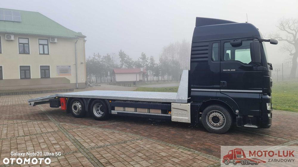 Zabudowa laweta pomoc drogowa ciężarowe 26 TON 3 ośka man tgx MOTO-LUK małopolska - 15