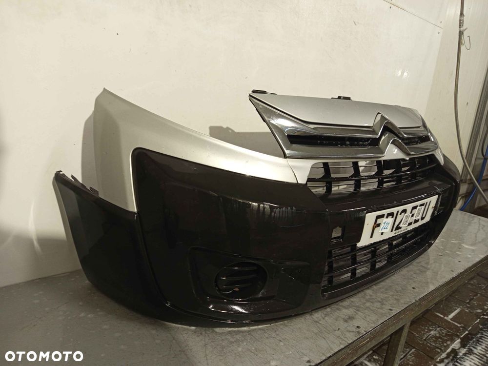 + ZDERZAK PRZÓD PRZEDNI CITROEN DISPATCH JUMPY PEUGEOT EXPERT 2 II LIFT FL EZRC SREBRNY - 3