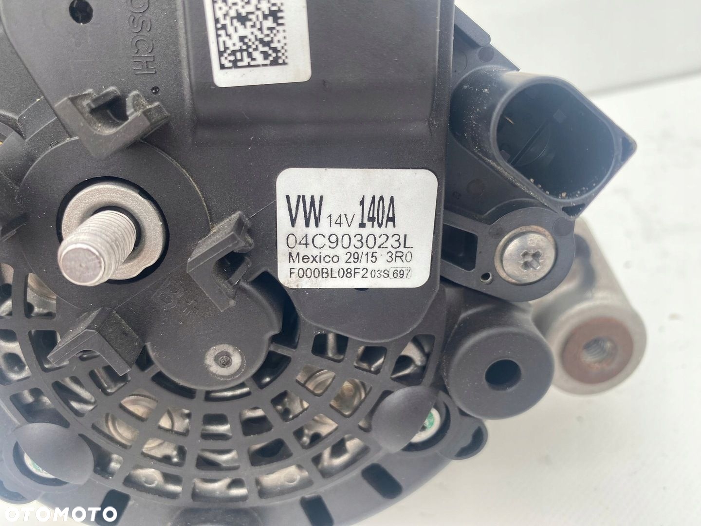 NOWY ALTERNATOR BOSCH - AUDI SEAT SKODA VOLKSWAGEN - 04C903023L - 2