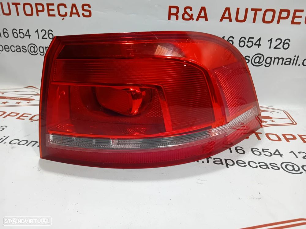 Farolins Trás Traseiro Esquerdo Passat B7 Avant Original - 13