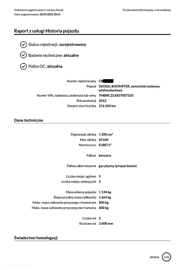 Skoda Roomster 1.4 16V Ambition - 25