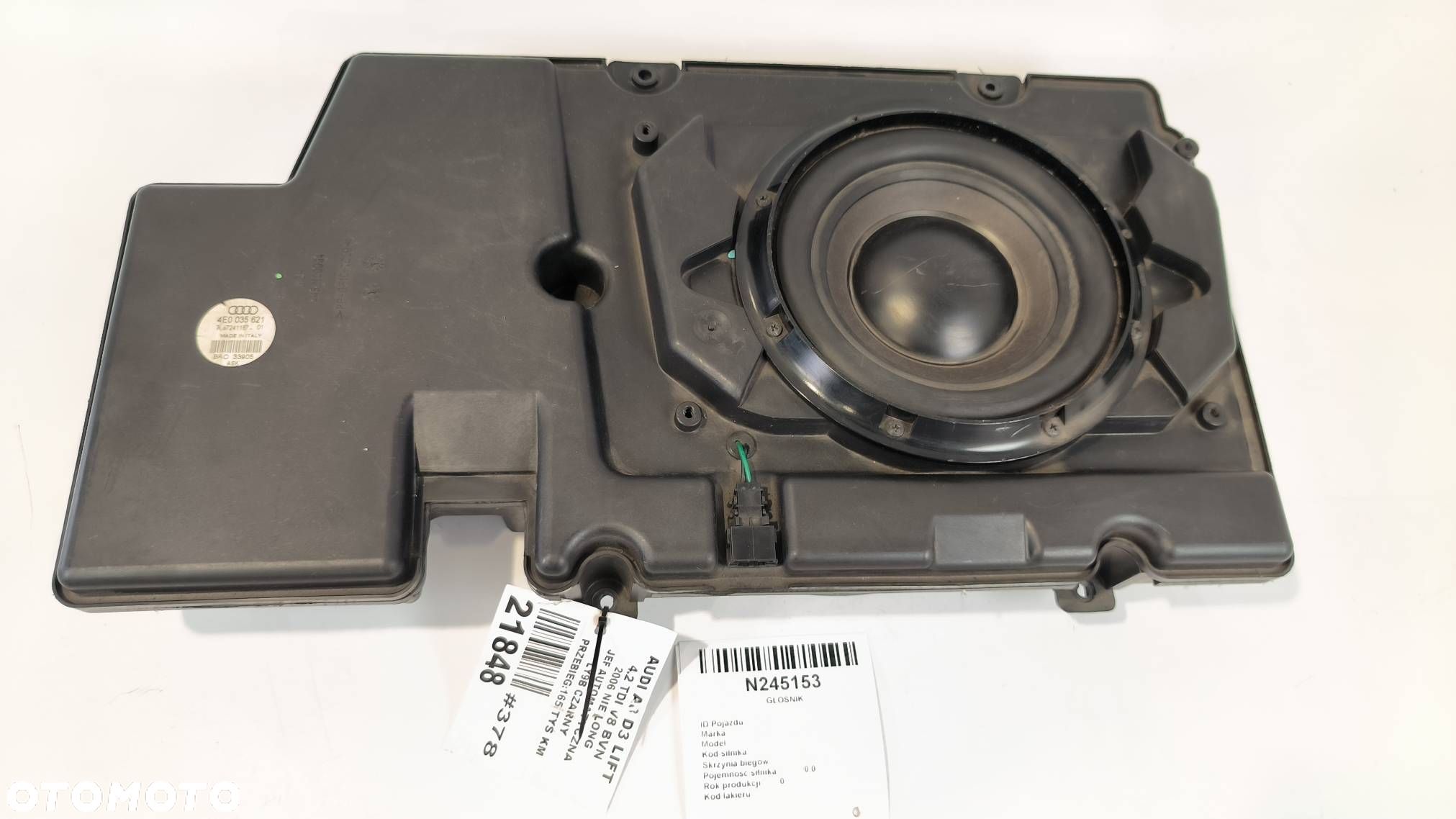 GŁOŚNIK AUDI A8 D3 4E0035621 - 1