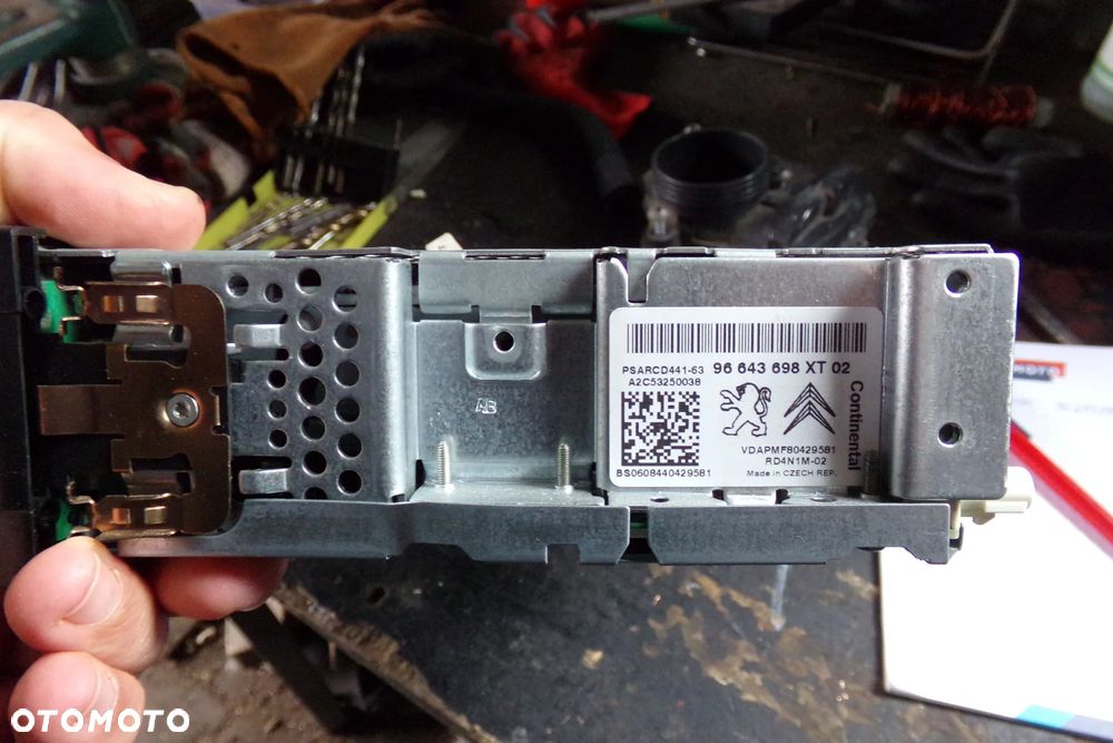 Radioodtwarzacz Continental 96643698XT02 Peugeot Citroen - 4
