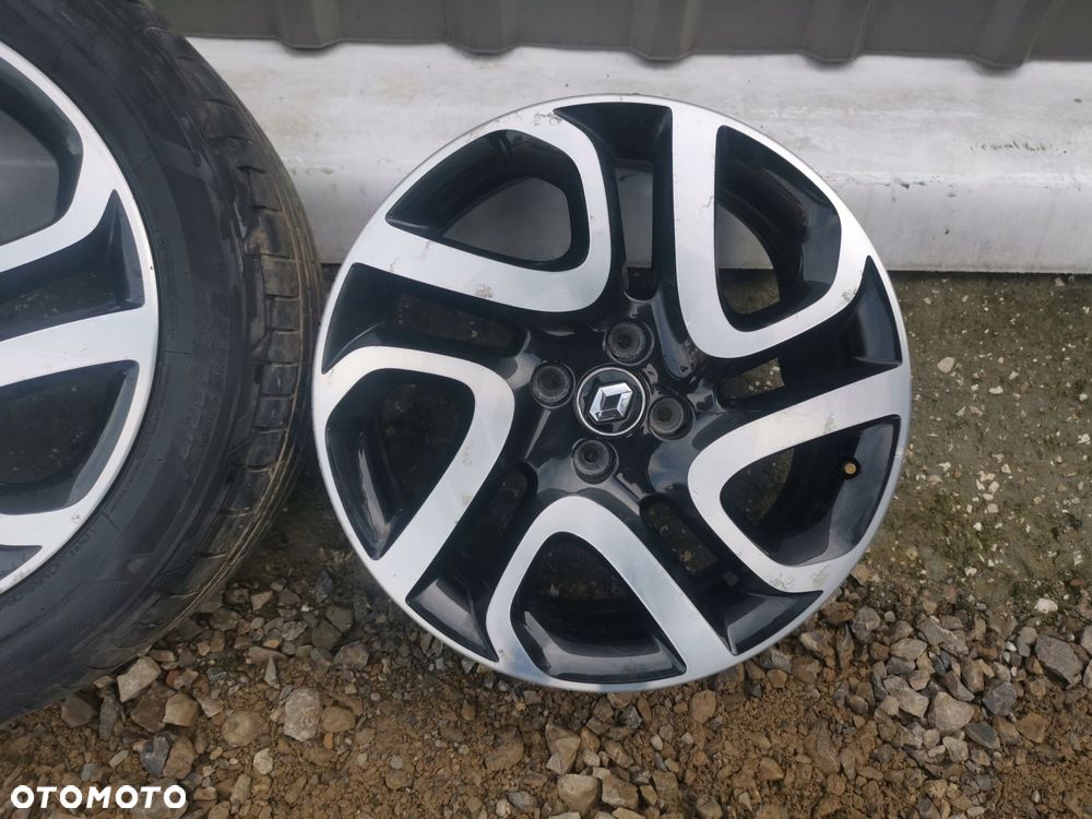 felga aluminiowa renault oe captur 6.5" x 17" 4x100 et 40 403008829r - 2