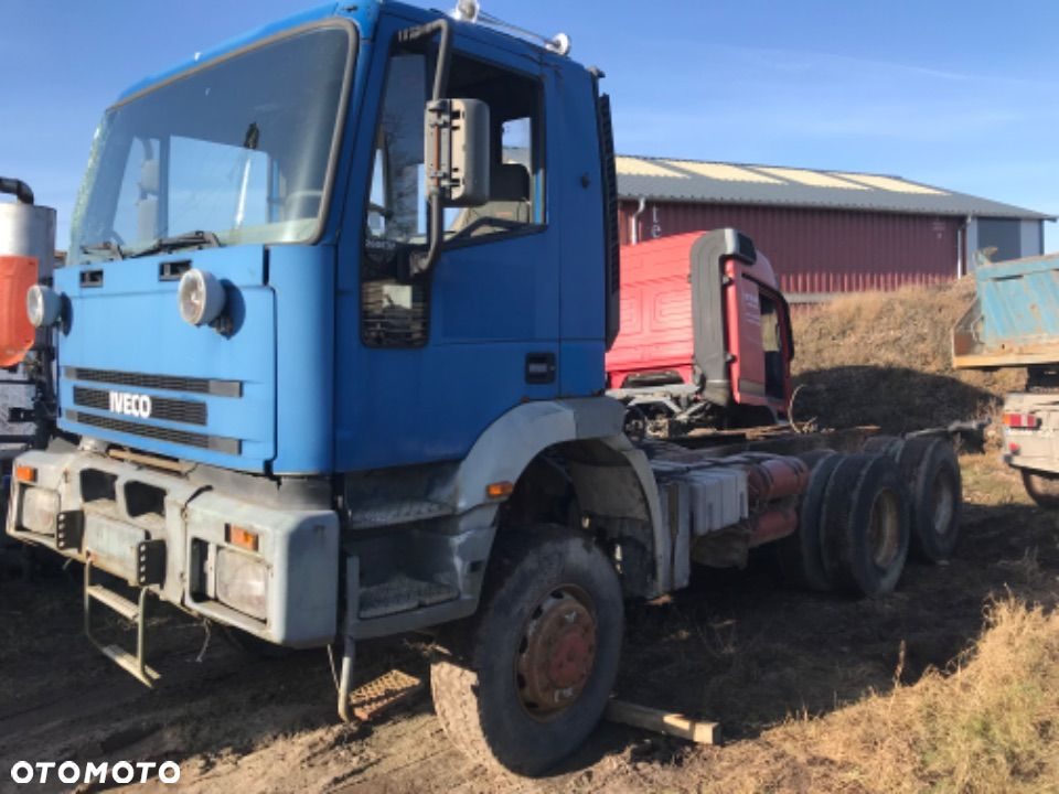 IVECO EuroTech 260 E 37 6x6 kipper rama do odbudowy - 3