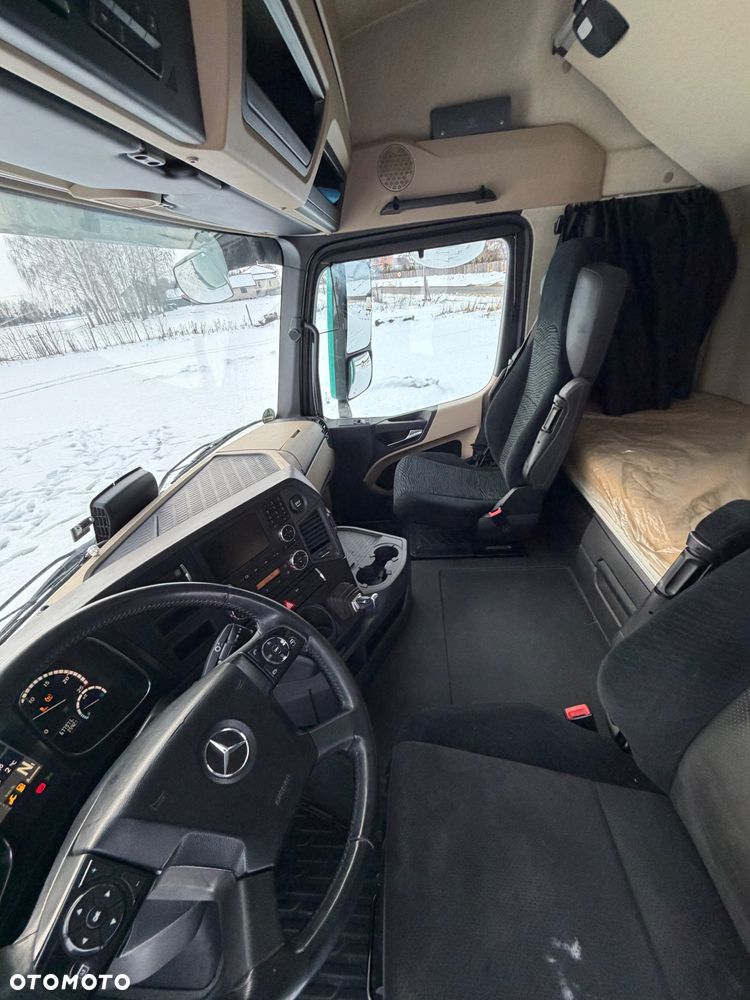 Mercedes-Benz ACTROS 1845 / FIRANKA / 18 EUROPALET / ALUSY / 8 000 KG ŁADOWNOŚCI / 2018 ROK / SPROWADZONY / AUTOMAT / SYPIALKA / EURO 6 - 17