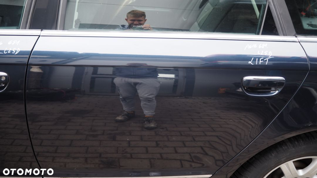 Drzwi Lewe Tylne Tył Audi A6 C6 Lift LZ5D 08-11 - 6