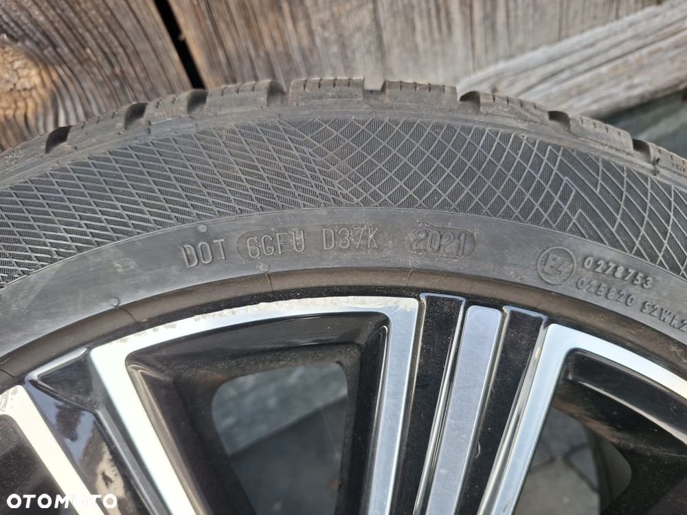 FELGI KOŁA VOLVO V60 S60 V90 S90 18 CALI 8J ET42 OPONY CONTINETAL ŁADNE - 16