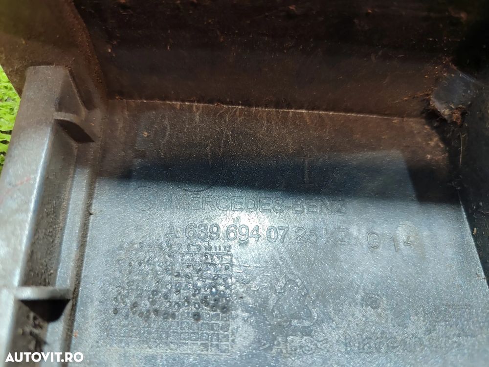 ORNAMENT BARA SPATE STANGA MERCEDES BENZ VITO 115 CDI W639 2.1 DIESEL 2008 VAN COD OEM A6396940725 / Furgoneta / 2003-2014 - 8