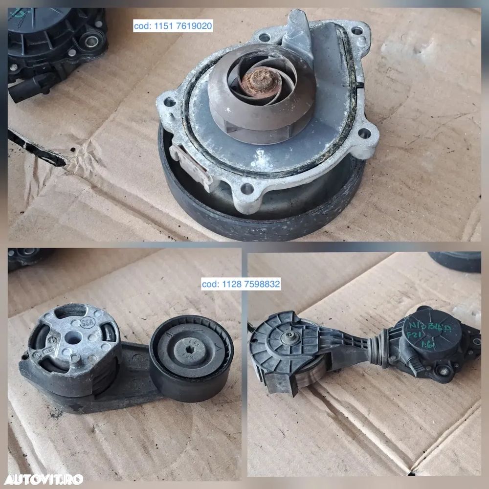 Anexe motor N13 Alternator compresor pompa apa pompa benzina rampa injectoare turbina bobina inductie electromotor benzina bmw seria 1 seria 3 F20 F21 F30 - 4