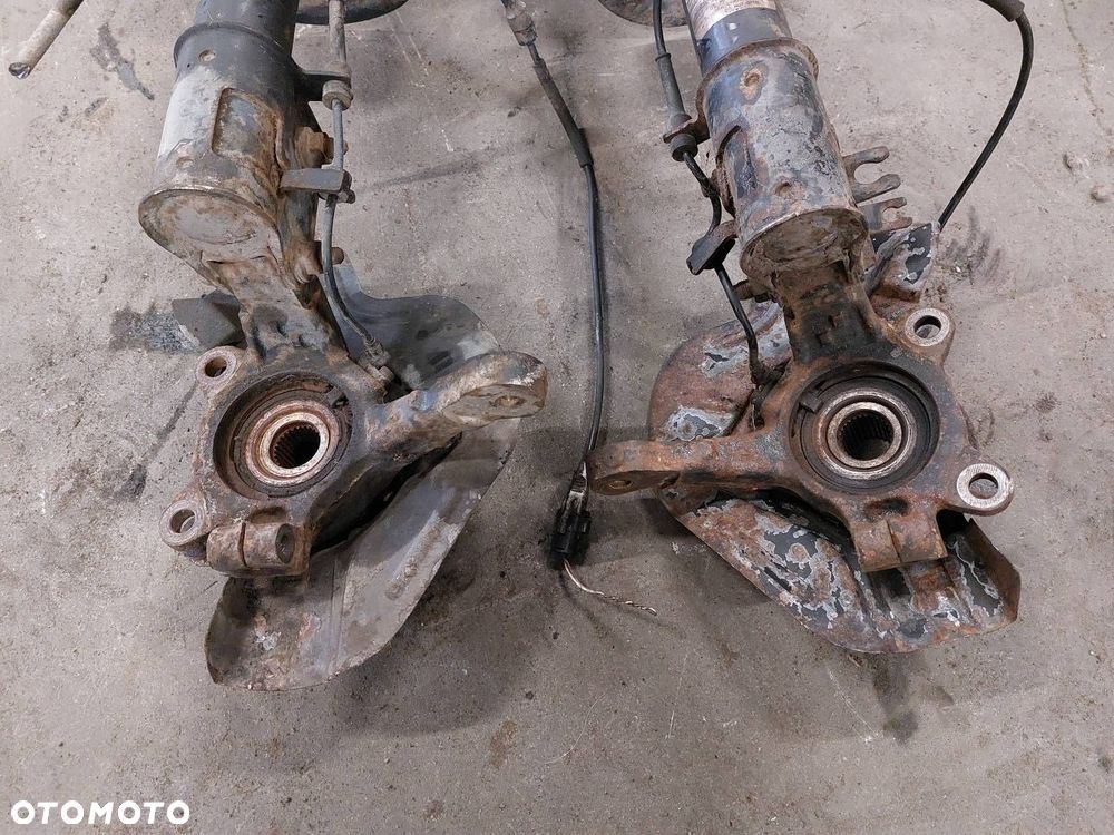 AMORTYZATOR SPRĘŻYNA ZWROTNICA LEWY PRZÓD + PRAWY PRZÓD PEUGEOT 807 I - 6