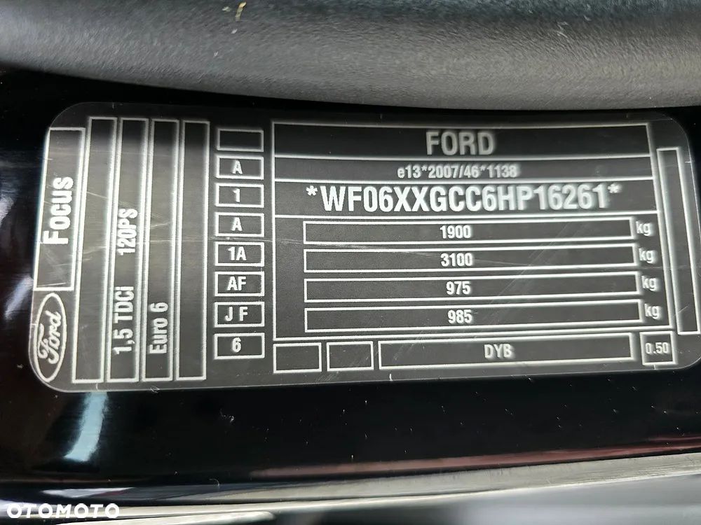 Ford Focus SW 1.5 EcoBlue SCR Titanium - 34