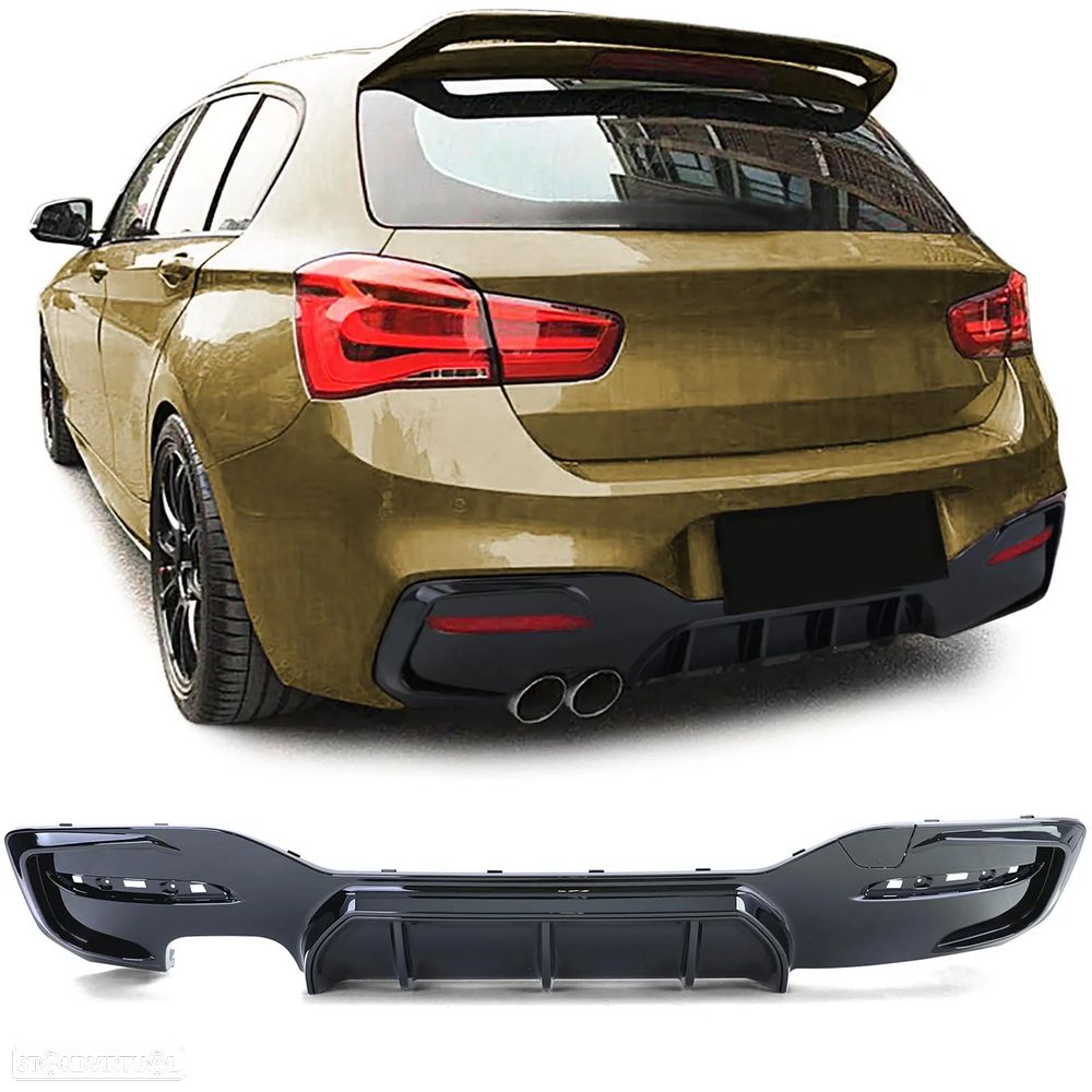 Difusor Bmw Série 1 F20 F21 (2015 a 2019) Performance