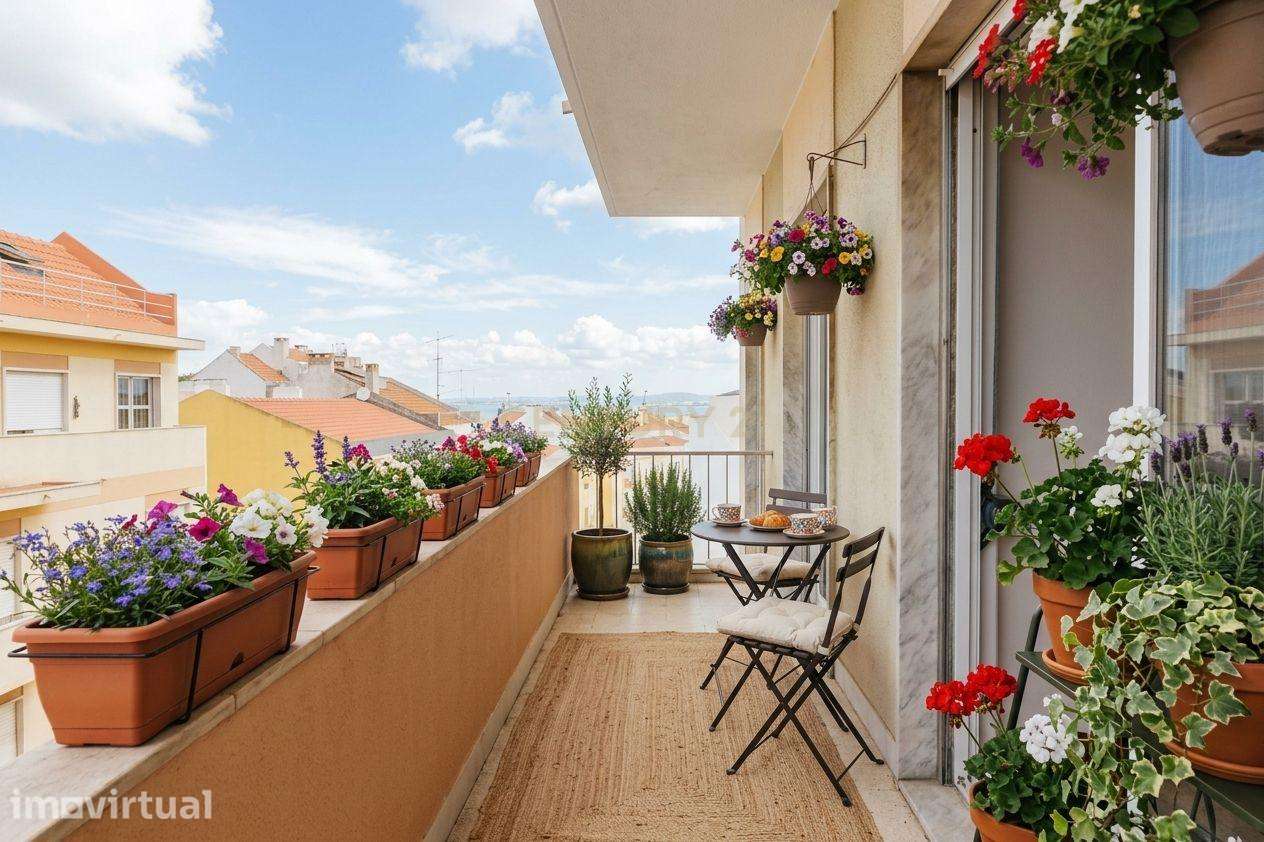APARTAMENTO T4 COM VARANDA  NO  BEATO - EXCELENTE LOCALIZAÇÃO - Grande imagem: 2/24