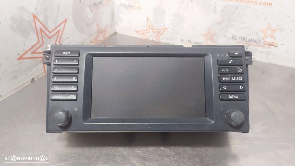 SISTEMA DE ÁUDIO RÁDIO CD BMW SERIE 5 BERLINA E39 - 1