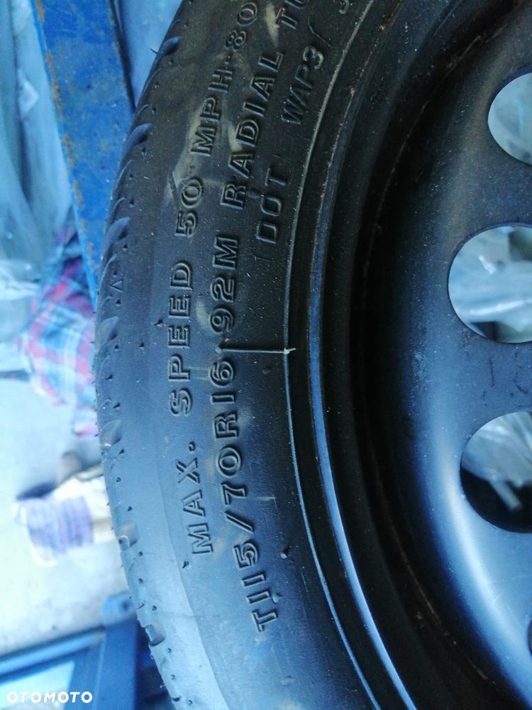 Koło zapasowe/dojazdowe Opel Meriva, kompletne - 2