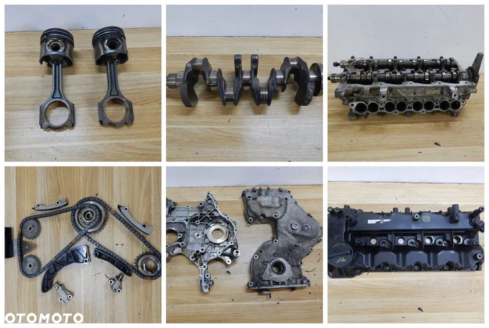 Głowica tłok korba wał korbowy  osłona rozrząd 1.7 CRDI Kia Sportage III Carens Sorento Hyundai ix35 i30 i40 Tucson III Ceed 10-17 Łuków części
