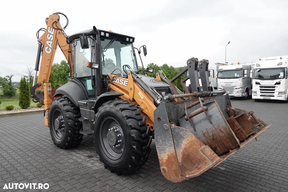 Case 965 ST / BULDOEXCAVATOR / 4X4x4 / PE ROȚI EGALE / AER CONDIȚIONAT / POWERSHIFT / Roți directoare 4WS / SET GALETE / 2020 / - 15