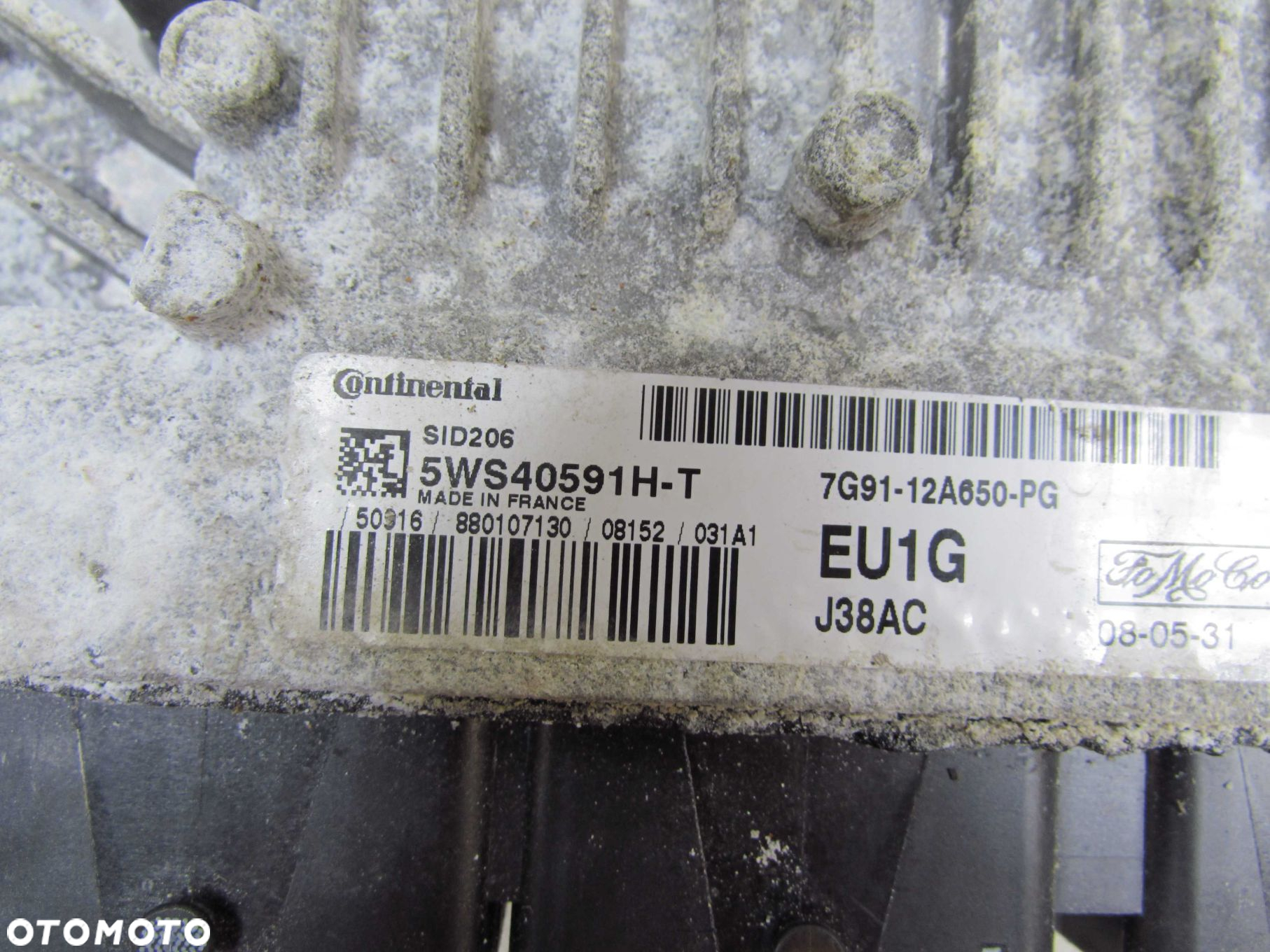 FORD 1.8 TDCI KOMPUTER STEROWNIK SILNIKA 7G91-12A650-PG 5WS40591H-T - 4