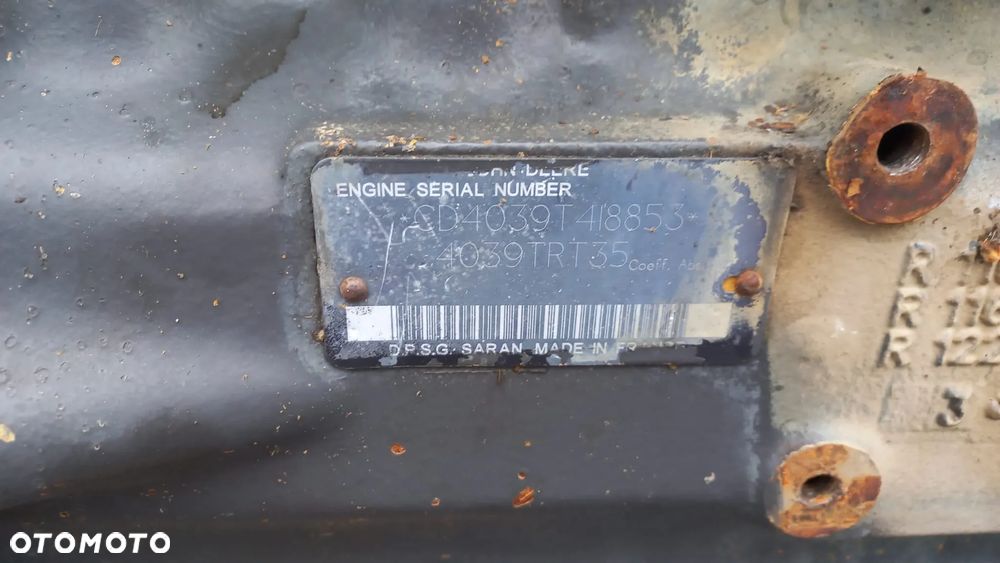 4039 TRT35 silnik john deere renault ergos celtis ceres - 6