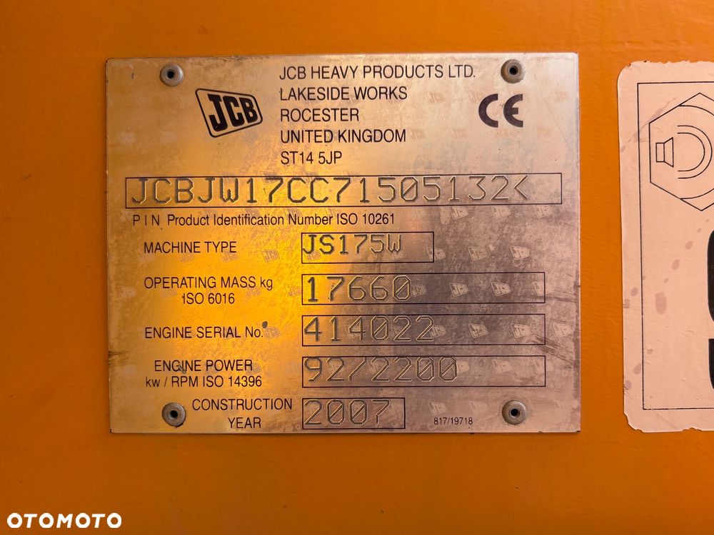 JCB JS175W - 10