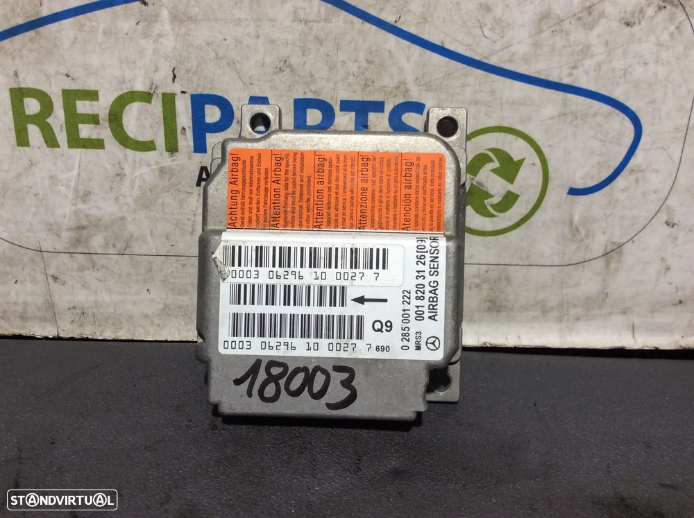 Centralina de airbag Mercedes Class A W168