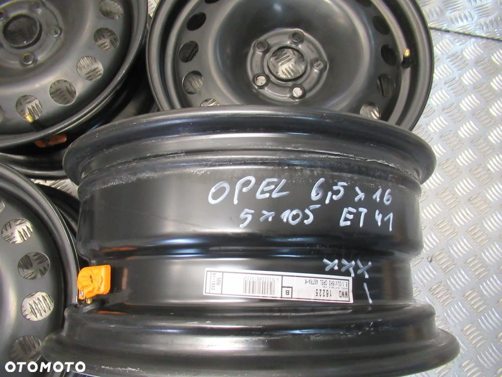 Felgi Opel Astra J K Mokka 6,5Jx16 et41 5x105 CZUJNIKI BDB - 4