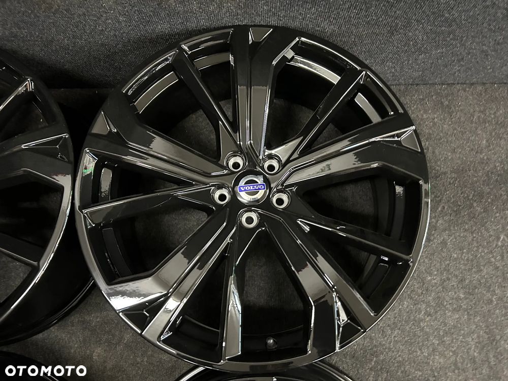 Alufelgi Volvo XC 60, XC 90 21 cali 5x108 4szt. Czrny Połysk, Ładne! - 9