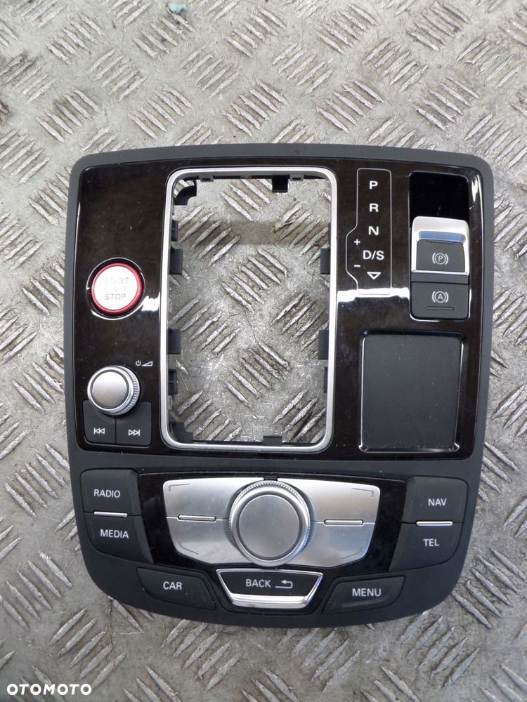 panel przełączników sterowania radia mmi navi audi a6 c7 lift 4g2919610f - 1