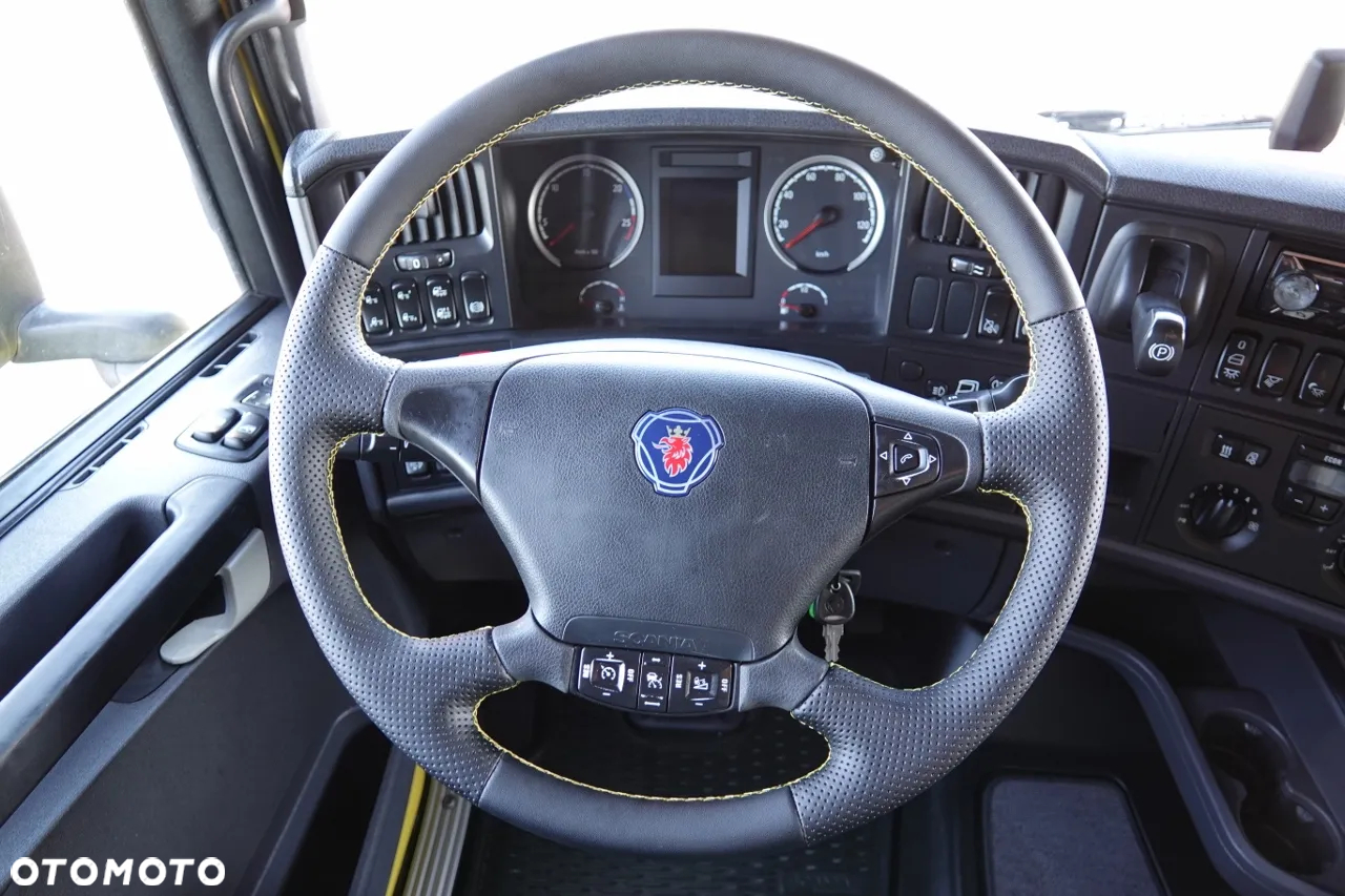 Scania R 450 / RETARDER / HYDRAULIKA  / KLIMA POSTOJOWA  / CAŁA NA PODUSZKACH  / ALUFELGI / SPROWADZONA - 27