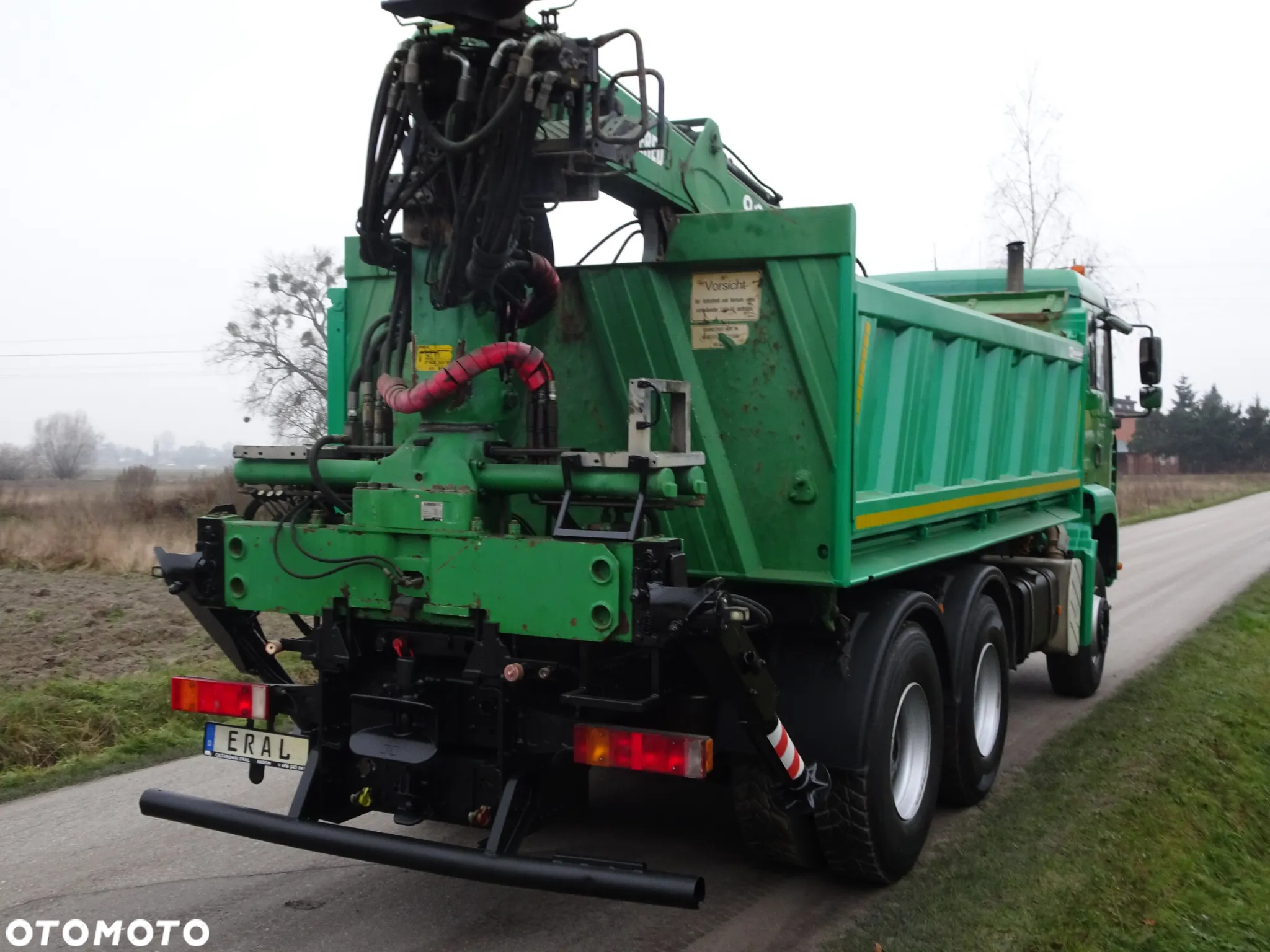 MAN 26.410 Wywrotka 6x4 Kiper Meiller Hydroburta HDS Jonsered stare tacho - 7