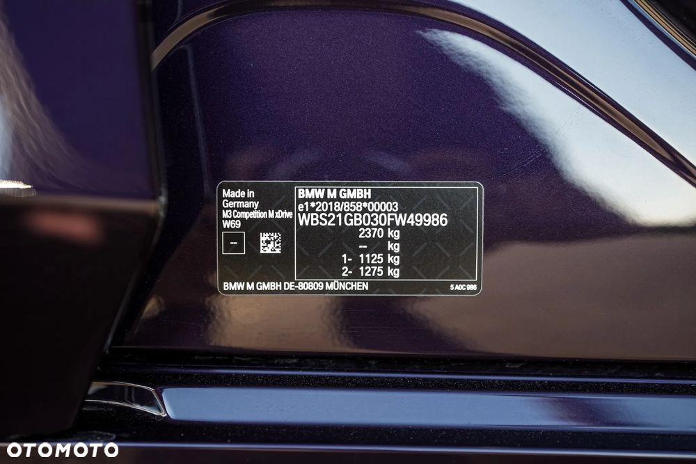 BMW M3 Competition xDrive sport - 31