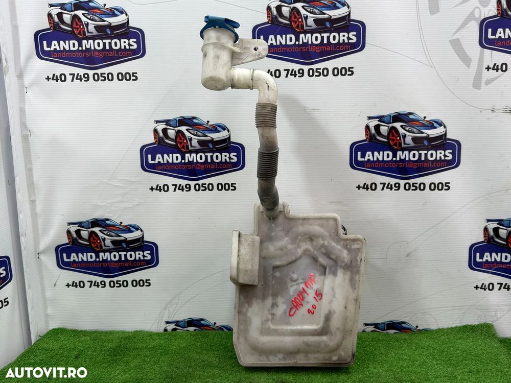 VAS LICHID PARBRIZ STROPGEL + POMPA VOLKSWAGEN CADDY / MAXI 1.6 DIESEL 2015 / FURGON COD OEM 1K0955453 1K5955651 2010-2015 - 1