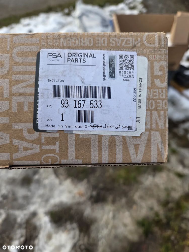 Wtrysk wtryskiwacz Opel Movano A Vivaro A 2.5 DTI Renault Master II Trafic II 2.5 dCi 93167533 0445110087 166000505R - 11