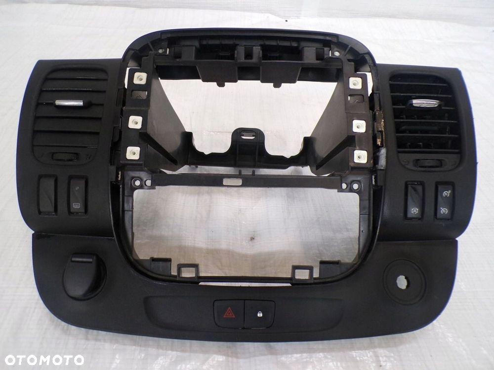 RENAULT TRAFIC III VIVARO B RAMKA ŚRODKOWA RADIA PANELU PRZYCISK - 1