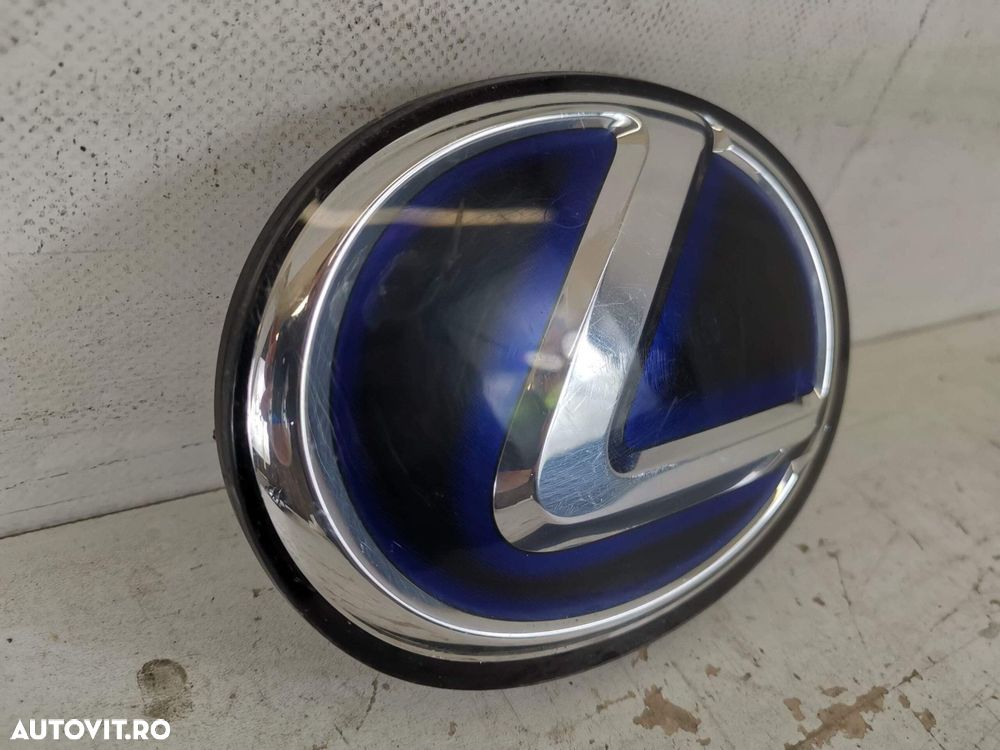 Emblema Grila Radiator Lexus  NX 1 [facelift] 2017 2018 2019 2020 Orig - 3