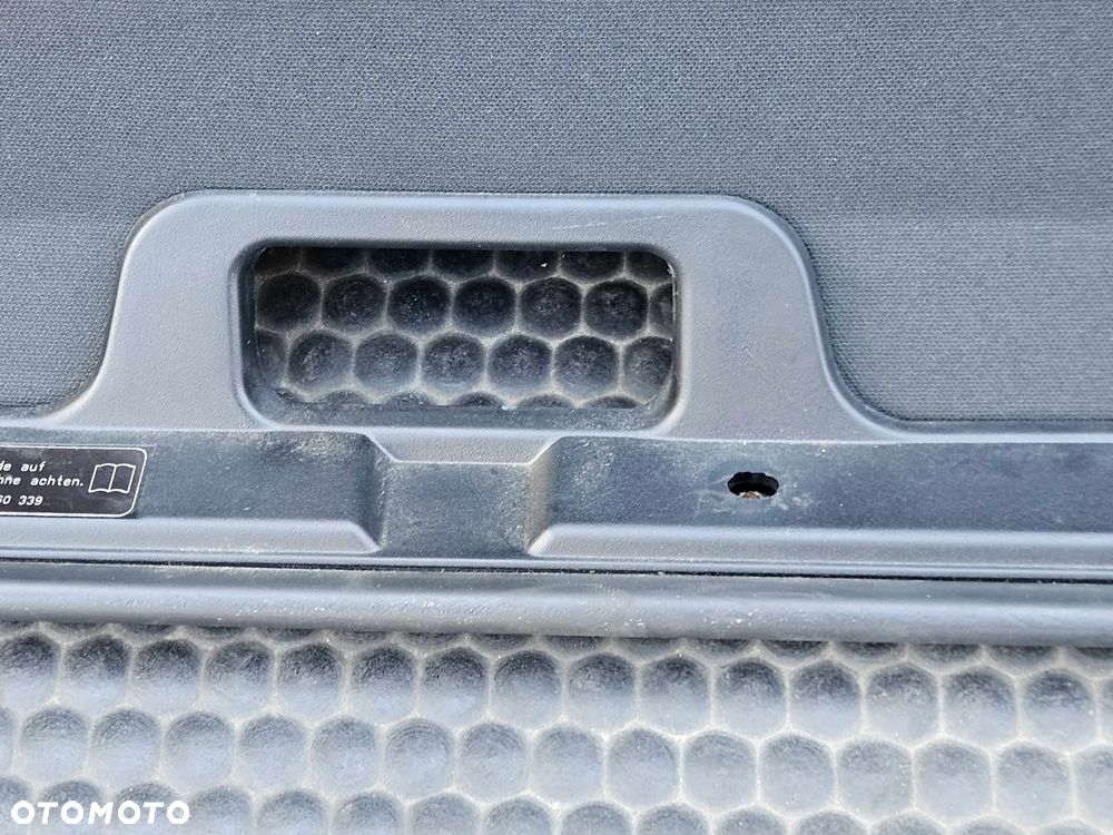 Półka Podszybie 7058347 9111244 7123386 Kratka Listwa Bagażnika Osłona Tapicerka Czarna Tył Tylna BMW 3 E90 LCI Lift Sedan - 11