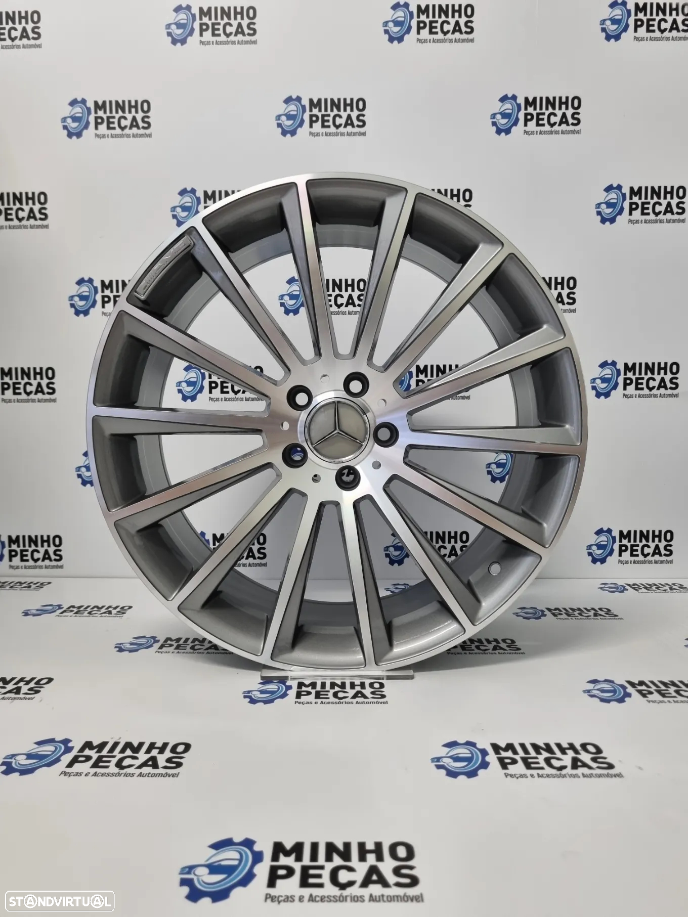 Jantes Mercedes (C63) AMG Turbine em 20 GunMetal - 8
