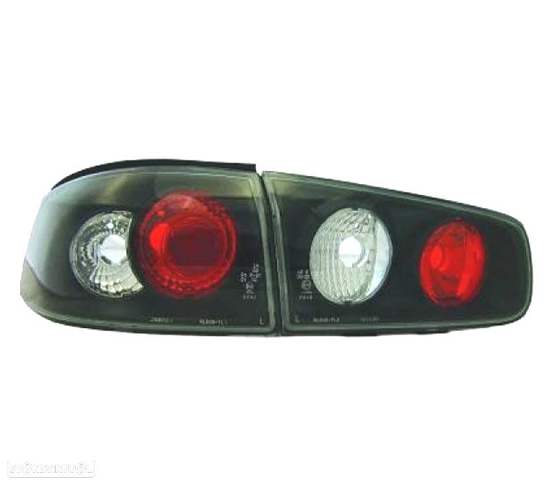 FAROLINS TRASEIROS RENAULT LAGUNA 01-05 PRETO - 1