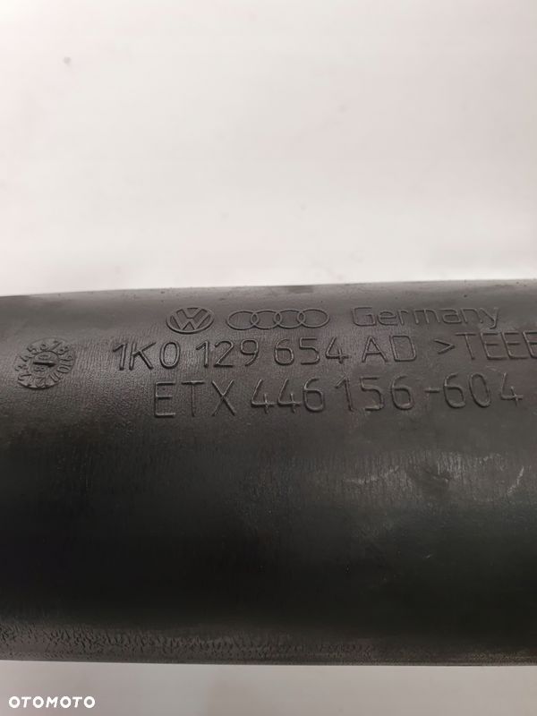 RURA SSĄCA INTERCOOLERA AUDI VW SKODA 1K0129654AD - 5