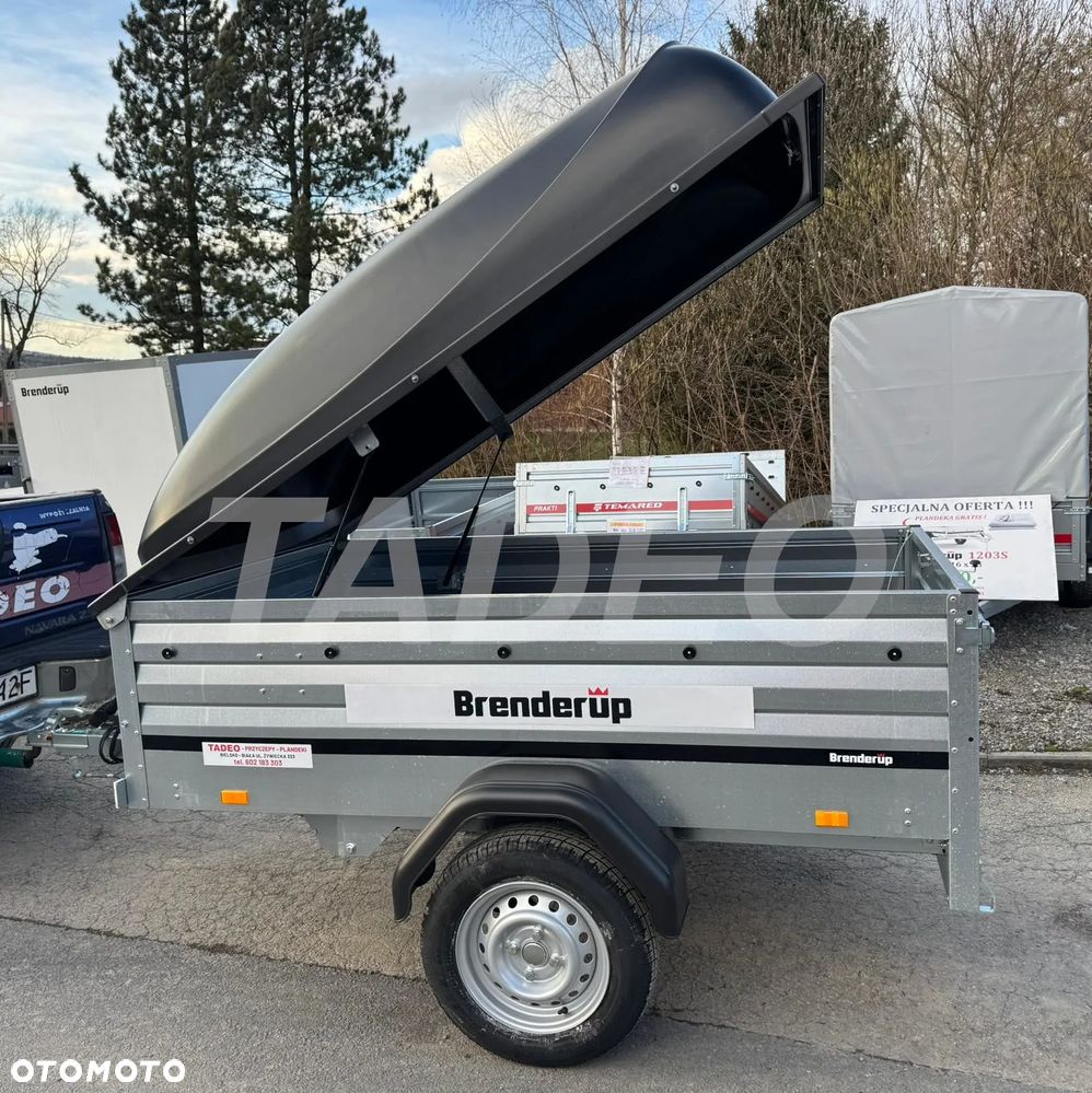 Brenderup 1205XL z zamykaną pokrywą ABS - 8