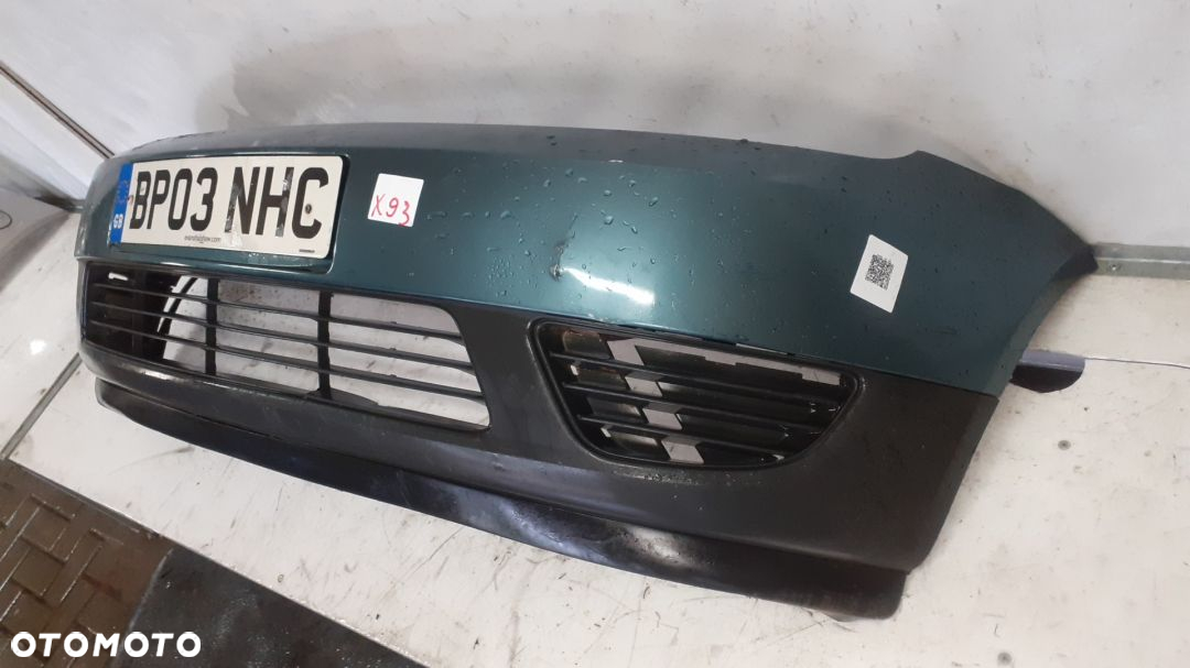 * ZDERZAK PRZÓD PRZEDNI DO FORD FIESTA MK6 VI U2 ZIELONY - 3