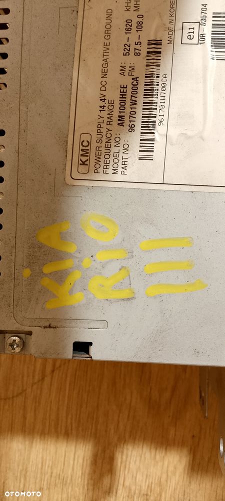 Radio Kia Rio III 961701W700CA - 6